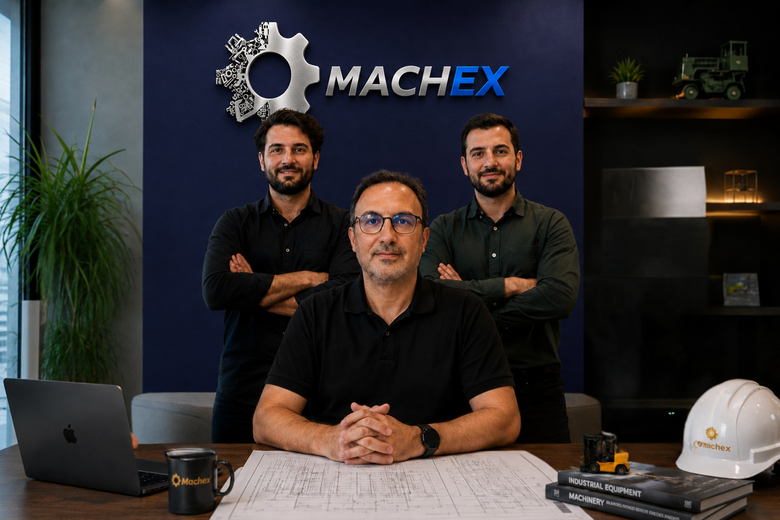 Machexブランドの事務所風景